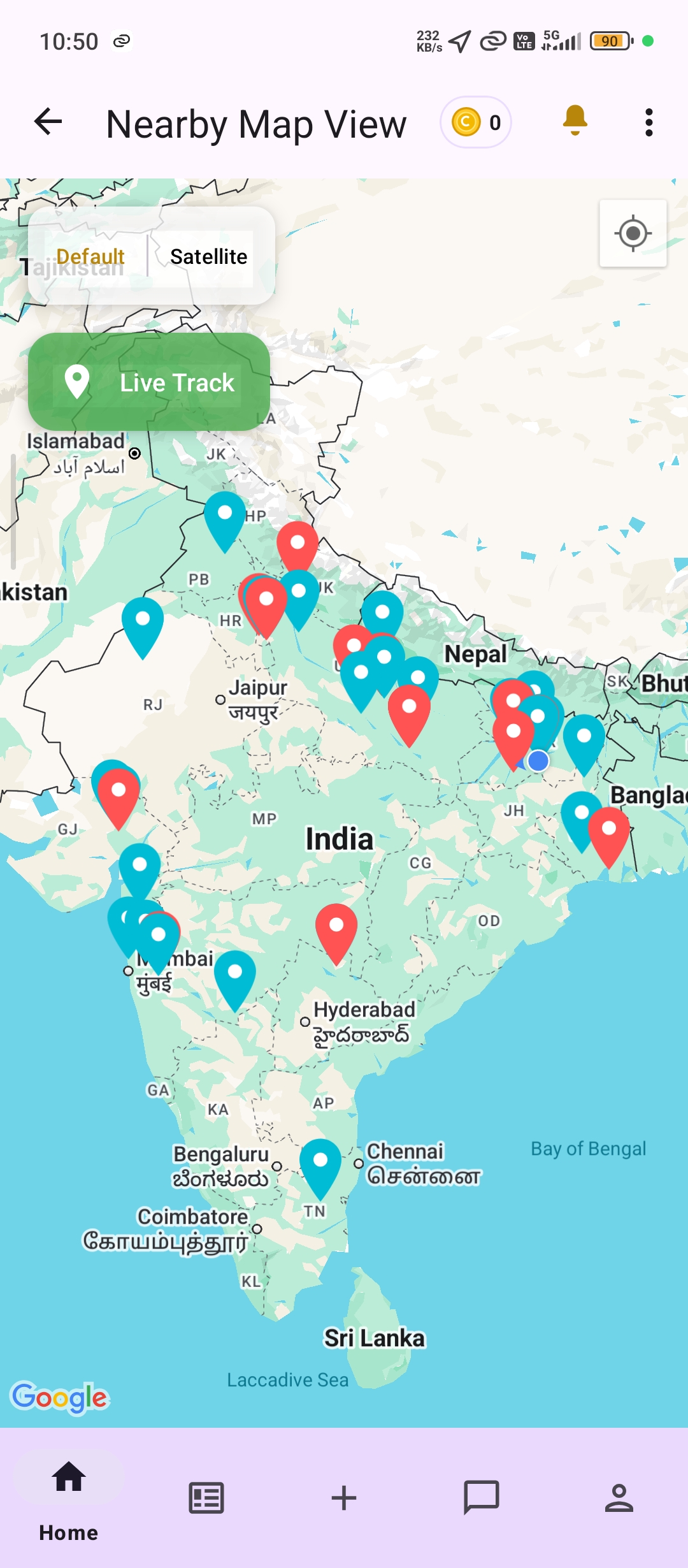 LocalWork Default Map View